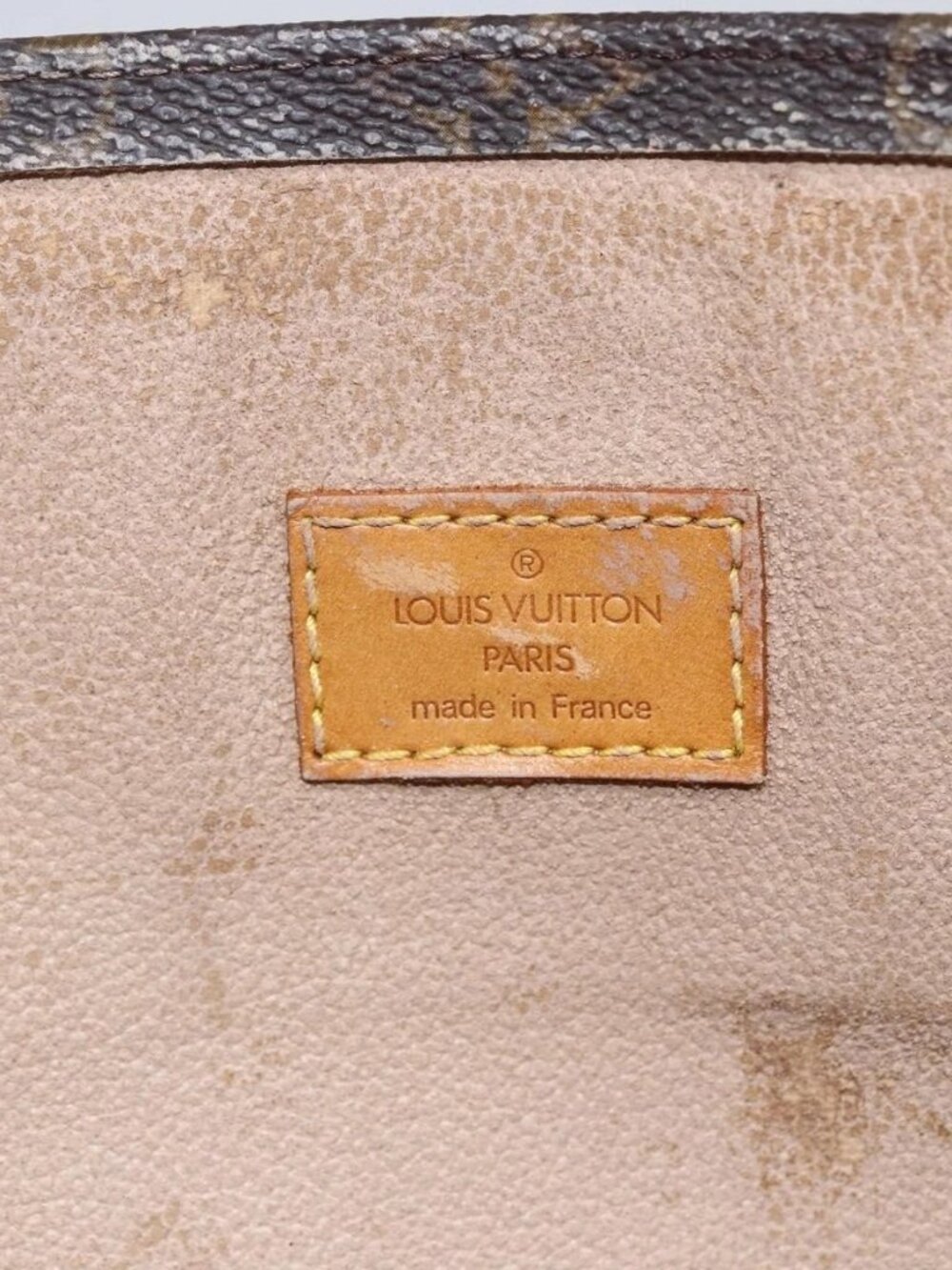 LOUIS VUITTON Monogram Sac Plat Hand Bag M51140 LV Auth bs33031 - Picture 10 of 16